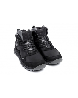 Мужские ботинки на меху Timberland черные