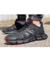 Мужские кроссовки Adidas Climacool Vento черные с красным