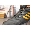 Купить Мужские кроссовки Adidas Climacool Vento черные с оранжевым