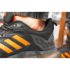 Купить Мужские кроссовки Adidas Climacool Vento черные с оранжевым