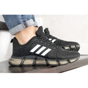 Мужские кроссовки Adidas Climacool Vento черные с белым