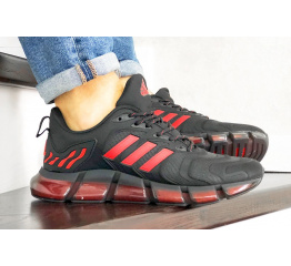 Мужские кроссовки Adidas Climacool Vento черные с красным