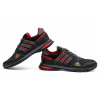 Купить Мужские кроссовки Adidas Flex черные с красным (black/red)