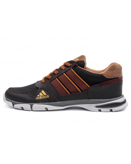 Мужские кроссовки Adidas Flex темно-коричневые (dkbrown)