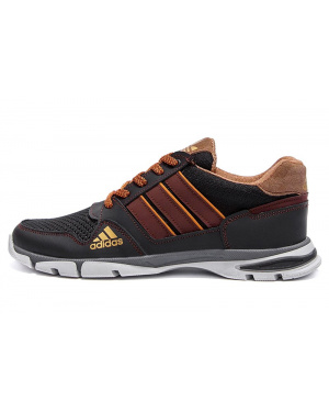 Мужские кроссовки Adidas Flex темно-коричневые (dkbrown)