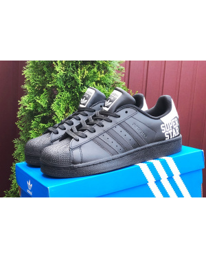 Мужские кроссовки Adidas Originals Superstar черные