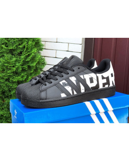 Мужские кроссовки Adidas Originals Superstar черные
