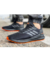 Чоловічі кросівки Adidas Solarblaze чорні з помаранчевим