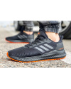 Купить Чоловічі кросівки Adidas Solarblaze чорні з помаранчевим