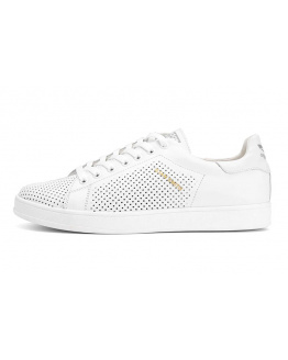 Мужские кроссовки Adidas Stan Smith perforated белые