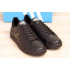 Купить Мужские кроссовки Adidas Stan Smith perforated черные