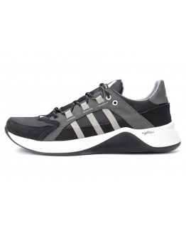 Мужские кроссовки Adidas Terrex черные с серым (black/grey)