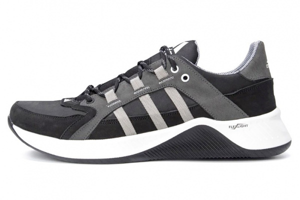 Мужские кроссовки Adidas Terrex черные с серым (black/grey)