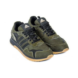 Купить Мужские кроссовки Adidas Terrex зеленые с черным в Украине