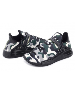 Мужские кроссовки Adidas x Pharrell Williams Human Race camo