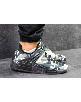 Мужские кроссовки Adidas x Pharrell Williams Human Race camo