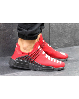 Мужские кроссовки Adidas x Pharrell Williams Human Race красные