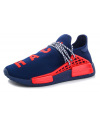 Мужские кроссовки Adidas x Pharrell Williams Human Race темно-синие