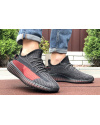 Купить Мужские кроссовки Adidas Yeezy Boost 350 черные с красным
