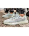 Купить Мужские кроссовки Adidas Yeezy Boost 350 V2 салатовые