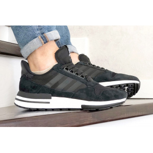 Чоловічі кросівки Adidas Zx 500 Rm чорні з білим