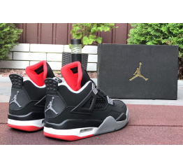 Мужские кроссовки Air Jordan 4 Retro черные