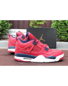 Мужские кроссовки Air Jordan 4 Retro красные