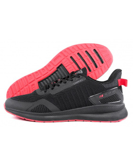 Мужские кроссовки BaaS черные с красным (black/red)