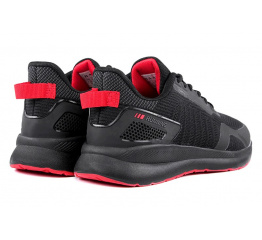 Мужские кроссовки BaaS черные с красным (black/red)