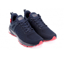 Мужские кроссовки BaaS темно-синие с красным (black/red)