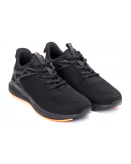 Мужские кроссовки BaaS Trend System черные с оранжевым (black/orange)