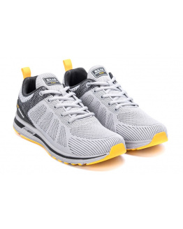 Мужские кроссовки BaaS Trend System серые с желтым (grey/yellow)