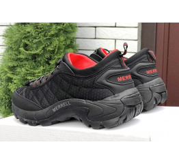 Купить Мужские кроссовки Merrell черные с красным в Украине