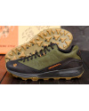 Купить Мужские кроссовки Merrell зеленые с черным