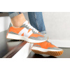 Мужские кроссовки New Balance 327 оранжевые с серым