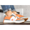 Купить Мужские кроссовки New Balance 327 оранжевые с серым
