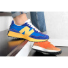 Мужские кроссовки New Balance 327 синие с желтым
