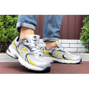 Купить Мужские кроссовки New Balance 530 серые с желтым в Украине