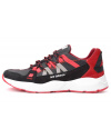 Мужские кроссовки New Balance черные с красным (black/red)