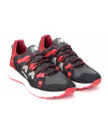 Купить Мужские кроссовки New Balance черные с красным (black/red)