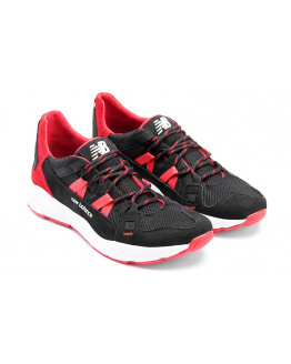 Чоловічі кросівки New Balance чорні з червоним