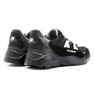 Купить Мужские кроссовки New Balance черные с серым в Украине