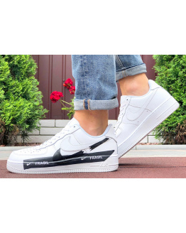 Мужские кроссовки Nike Air Force 1 Low Fragil белые