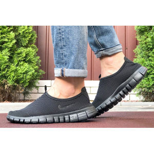 Мужские кроссовки Nike Air Free Run 3.0 Slip-On черные