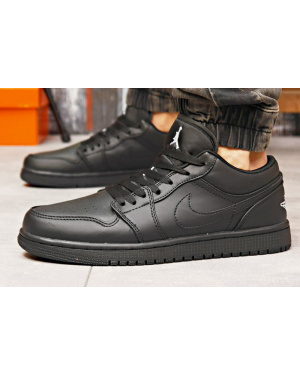 Чоловічі кросівки Nike Air Jordan 1 Retro Low OG чорні