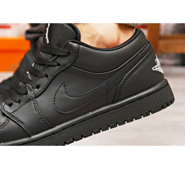 Мужские кроссовки Nike Air Jordan 1 Retro Low OG черные