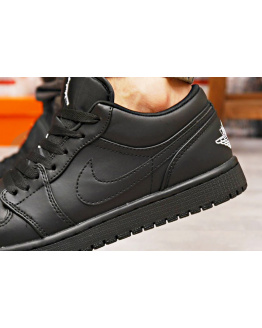 Мужские кроссовки Nike Air Jordan 1 Retro Low OG черные