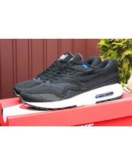 Мужские кроссовки Nike Air Max 1 Breathe черные с белым