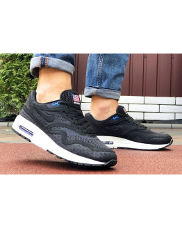 Мужские кроссовки Nike Air Max 1 Breathe черные с белым