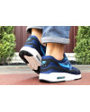 Купить Мужские кроссовки Nike Air Max 1 Breathe синие с черным